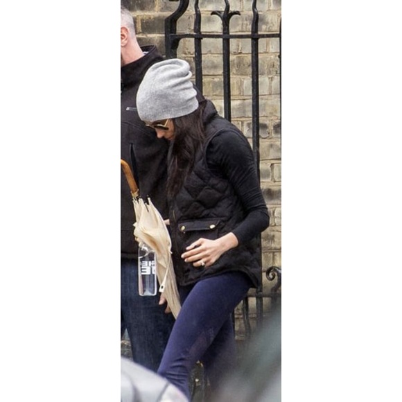 J. Crew Excursion Quilted Puffer Vest Pockets Zip Front Winter Megan Markle - Picture 8 of 15